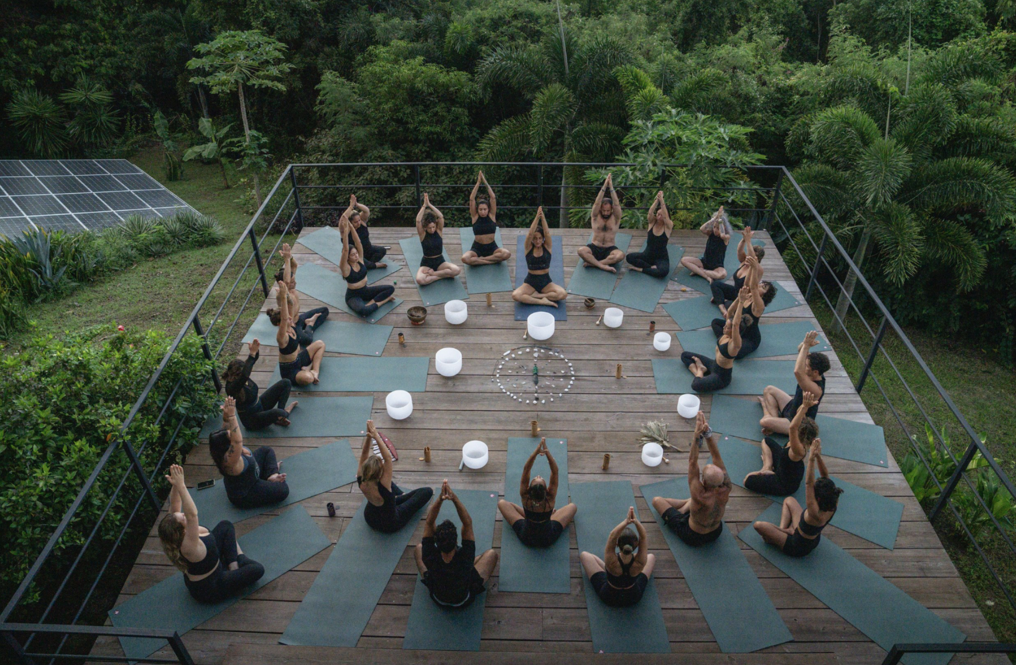 Yoga with Sylvia De Marco at Finca Victoria